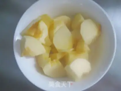 Make Honey fruit cans step 1
