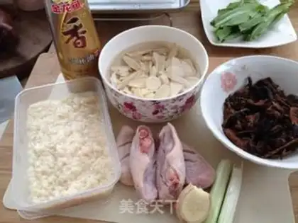 Make The chicken fin soup step 0