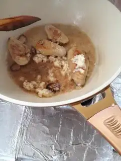 Make The chicken fin soup step 3
