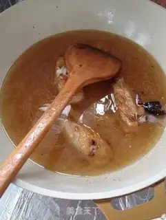 Make The chicken fin soup step 4