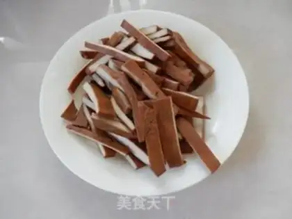 Make Pyramid fried meat step 2