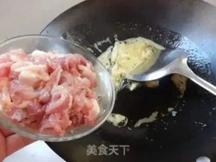 Make Pyramid fried meat step 6