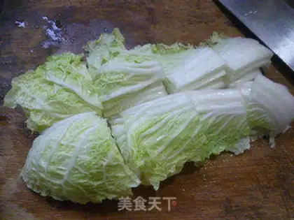 Make Bean cabbage step 2