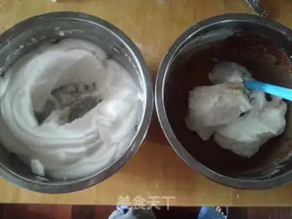 Make Paint cake rolls step 12