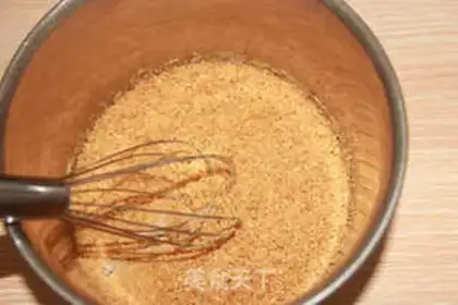 Make Pumpkin cheesecake step 2