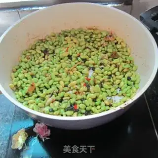 Make Spicy green beans step 3