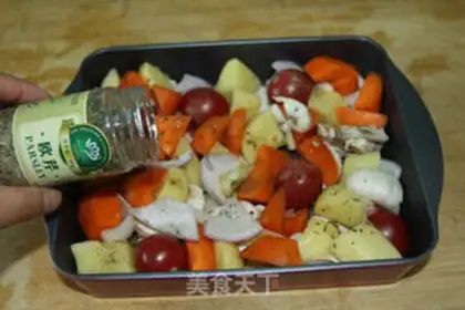 Make Aroma roasted chicken leg step 8