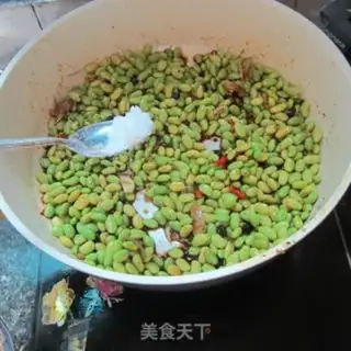 Make Spicy green beans step 4