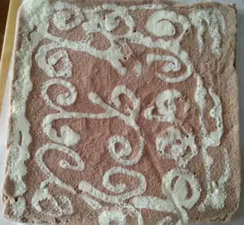 Make Paint cake rolls step 14