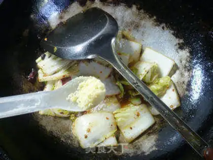 Make Bean cabbage step 7