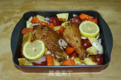 Make Aroma roasted chicken leg step 11