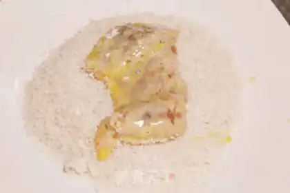 Make Chicken Leg Burger step 6
