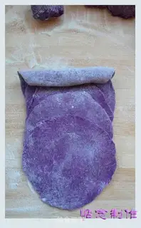Make Purple rose rolls step 7