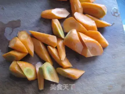 Make Carrot steak step 1