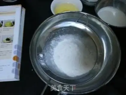 Make Coconut chocolate bean cake step 1