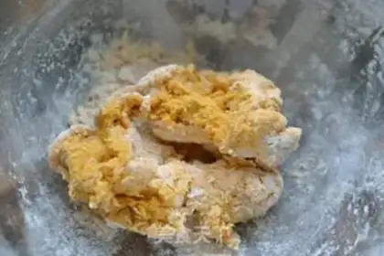 Make Halloween pumpkin bread step 0