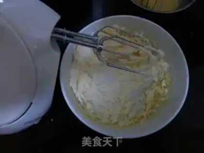 Make Coconut chocolate bean cake step 2