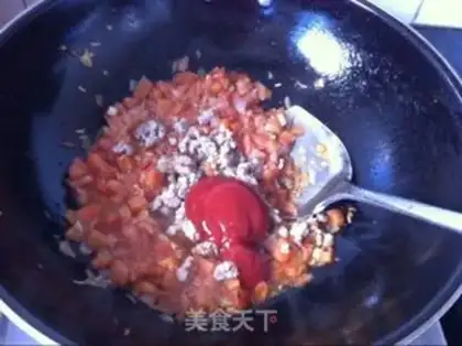 Make Tomato porridge. Noodles step 8