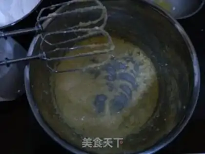 Make Coconut chocolate bean cake step 3