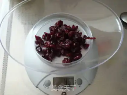 Make The rice cranberry ice cream step 5