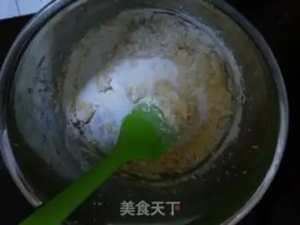 Make Coconut chocolate bean cake step 4