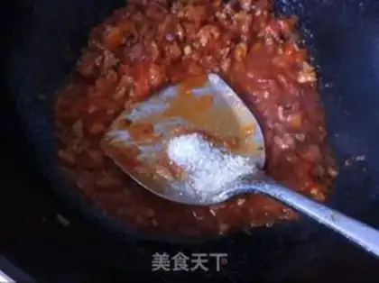 Make Tomato porridge. Noodles step 11