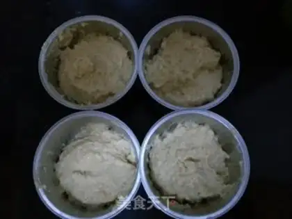 Make Coconut chocolate bean cake step 7