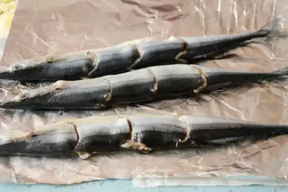Make Salt-boiled swordfish step 3