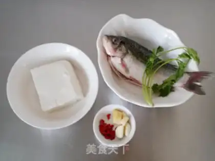 Make Tofu soup step 0