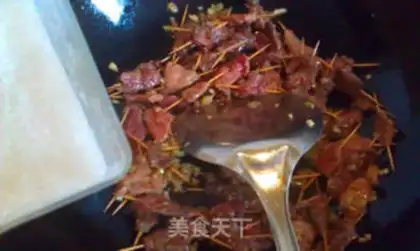 Make Toothpick beef step 5