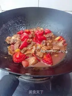 Make Tomato burn ribs step 7
