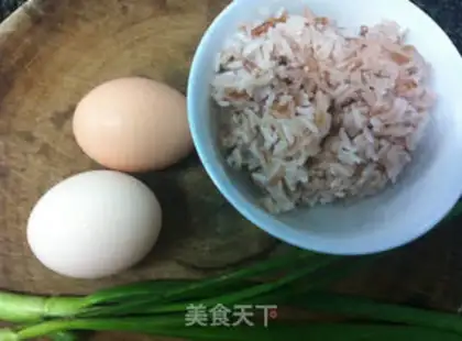Make Red rice pancakes step 0