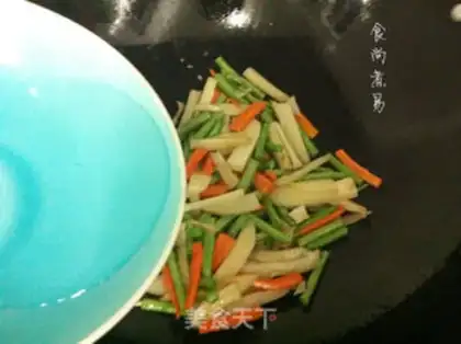 Make Scrambled beans step 7
