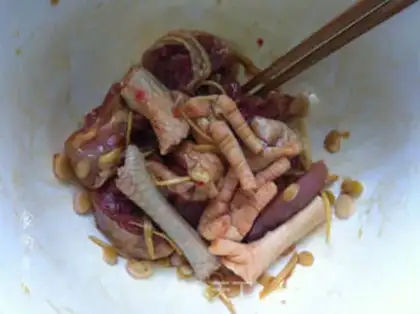 Make Tomushu-mushu-mushi chicken step 5