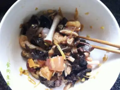 Make Tomushu-mushu-mushi chicken step 6