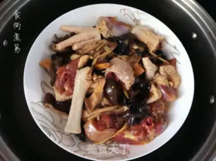 Make Tomushu-mushu-mushi chicken step 7