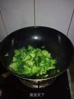 Make Clear the broccoli step 4