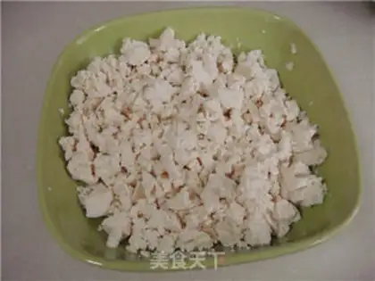 Make Chicken tofu step 1