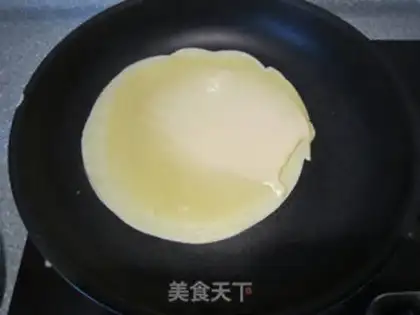 Make Onion egg pancakes step 7