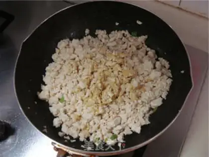 Make Chicken tofu step 7