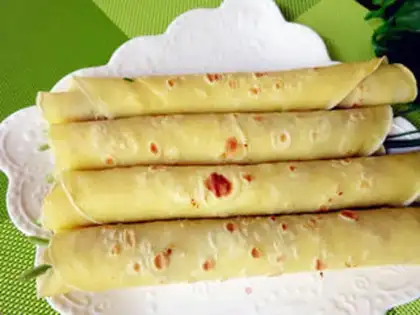 Make Onion egg pancakes step 11