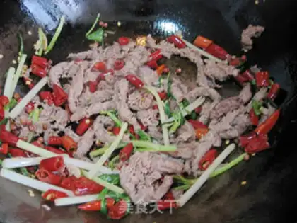 Make Dry fat cow step 5