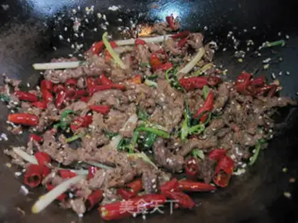 Make Dry fat cow step 6