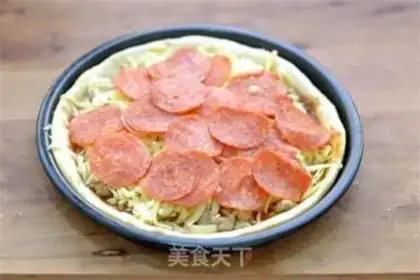 Make Beef sausage pizza step 10