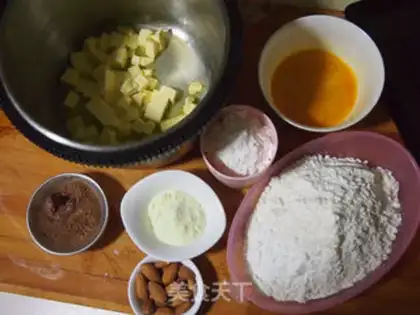 Make Witch finger crackers step 0