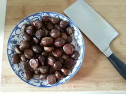 Make Steam chestnuts step 2
