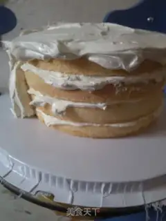 Make Yellow cake step 3