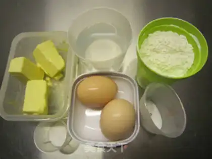 Make Butter puff step 0