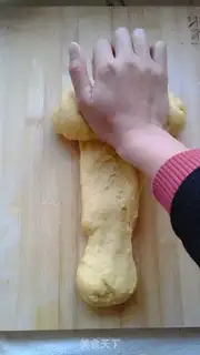 Make 100% zero. ~ Low-oil, sugary pumpkin toast step 8
