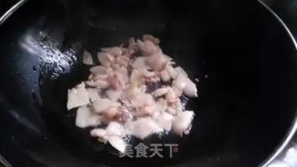 Make Sweet pepper onion fried meat step 3
